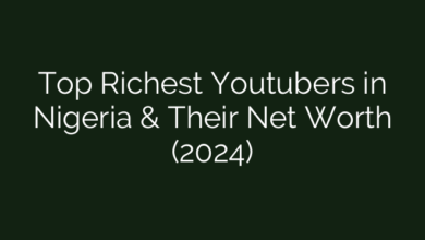 Top Richest Youtubers in Nigeria & Their Net Worth (2024)